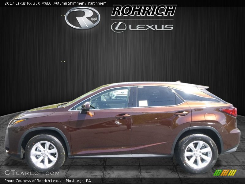 Autumn Shimmer / Parchment 2017 Lexus RX 350 AWD