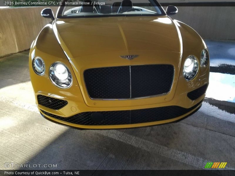 Monaco Yellow / Beluga 2016 Bentley Continental GTC V8