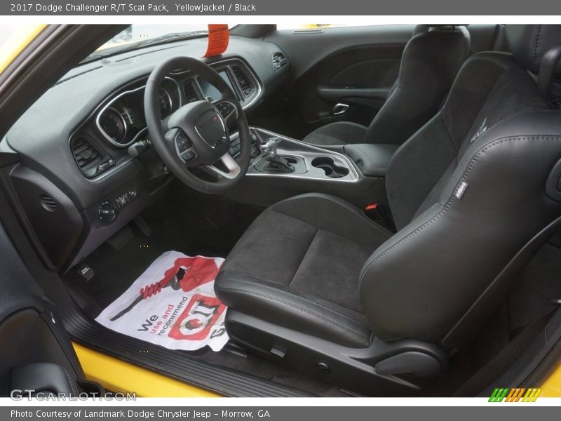 YellowJacket / Black 2017 Dodge Challenger R/T Scat Pack