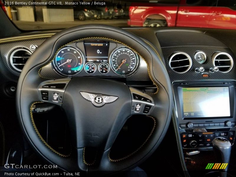  2016 Continental GTC V8  Steering Wheel
