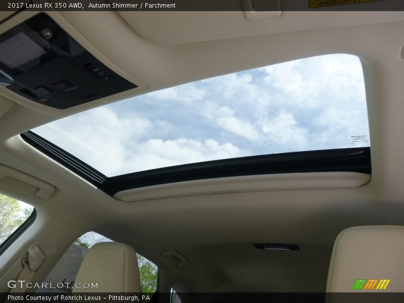 Autumn Shimmer / Parchment 2017 Lexus RX 350 AWD