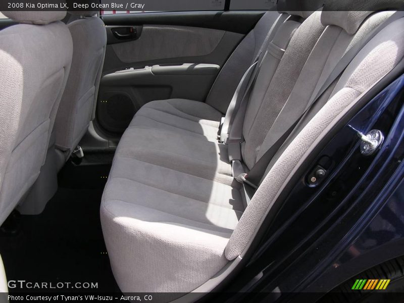 Deep Ocean Blue / Gray 2008 Kia Optima LX