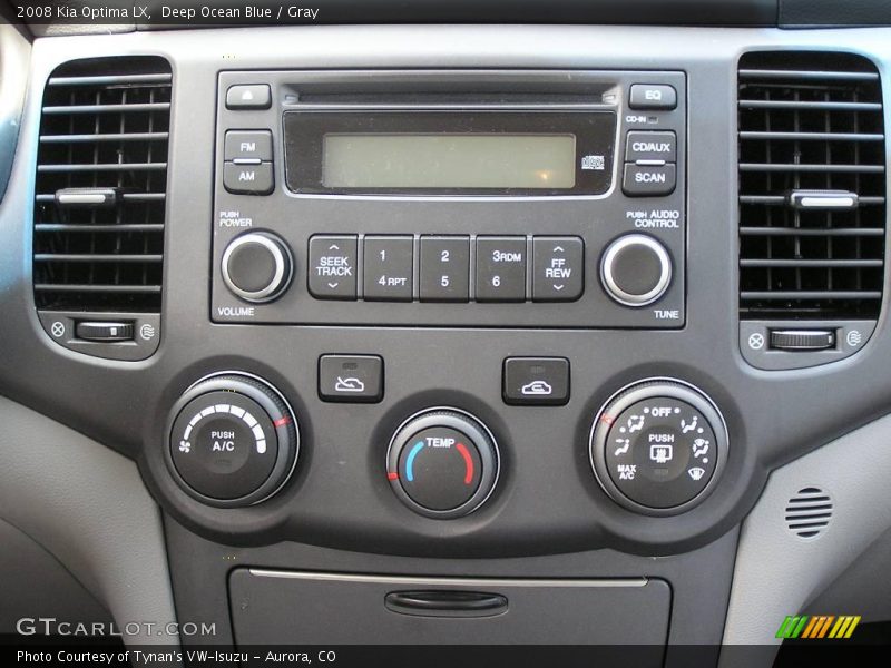 Deep Ocean Blue / Gray 2008 Kia Optima LX