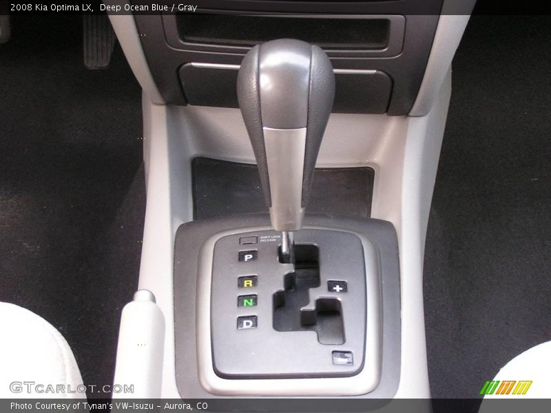 Deep Ocean Blue / Gray 2008 Kia Optima LX