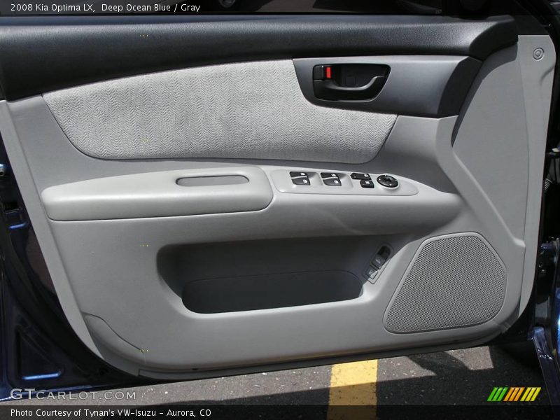 Deep Ocean Blue / Gray 2008 Kia Optima LX