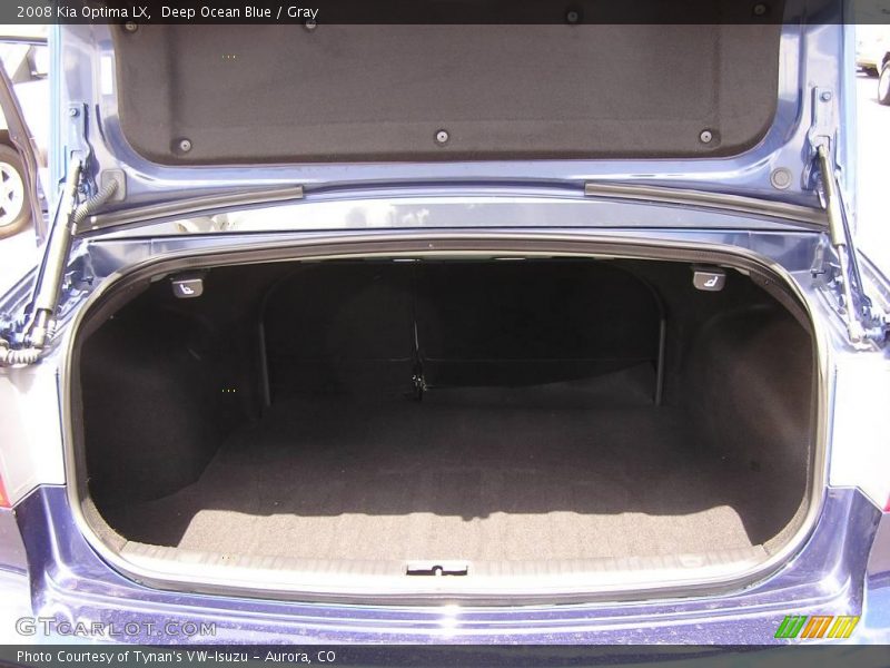 Deep Ocean Blue / Gray 2008 Kia Optima LX