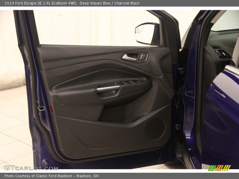 Deep Impact Blue / Charcoal Black 2014 Ford Escape SE 1.6L EcoBoost 4WD