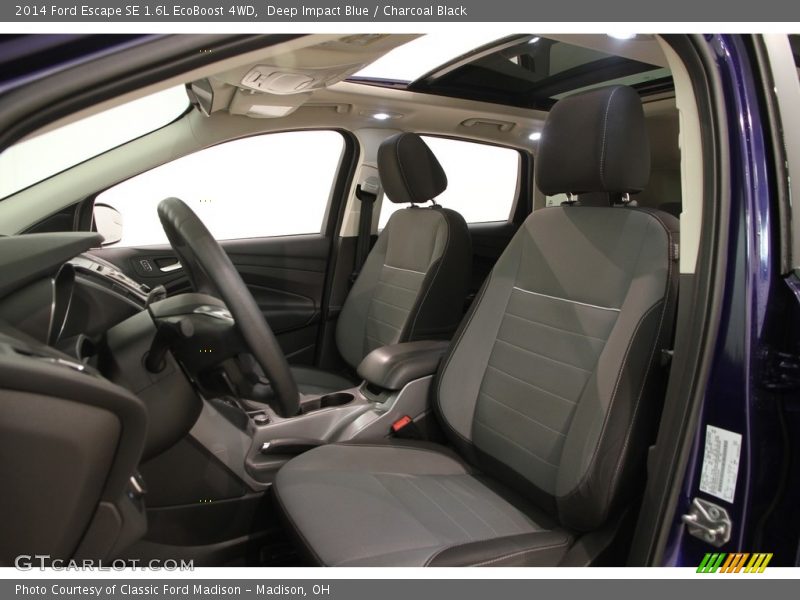 Deep Impact Blue / Charcoal Black 2014 Ford Escape SE 1.6L EcoBoost 4WD