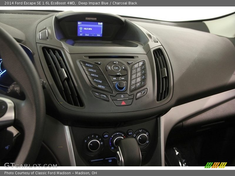 Deep Impact Blue / Charcoal Black 2014 Ford Escape SE 1.6L EcoBoost 4WD