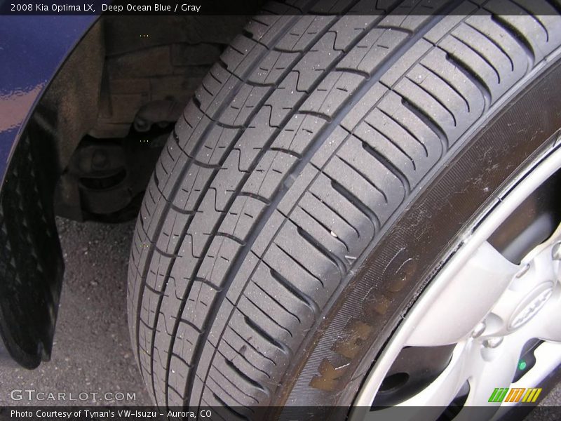 Deep Ocean Blue / Gray 2008 Kia Optima LX