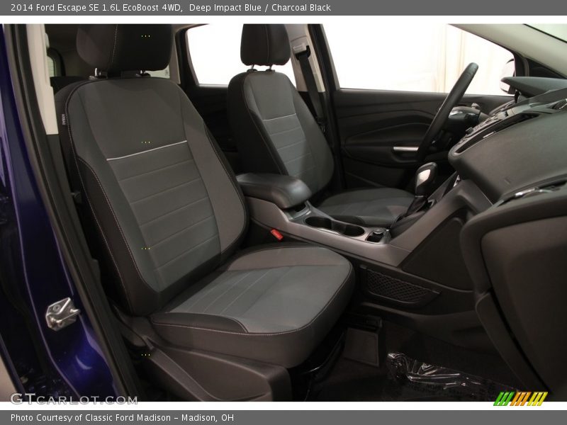 Deep Impact Blue / Charcoal Black 2014 Ford Escape SE 1.6L EcoBoost 4WD