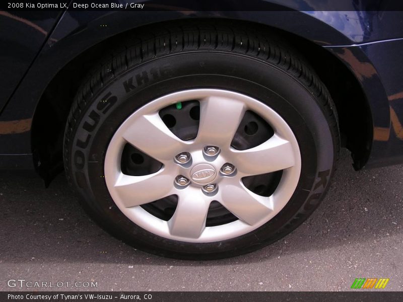 Deep Ocean Blue / Gray 2008 Kia Optima LX