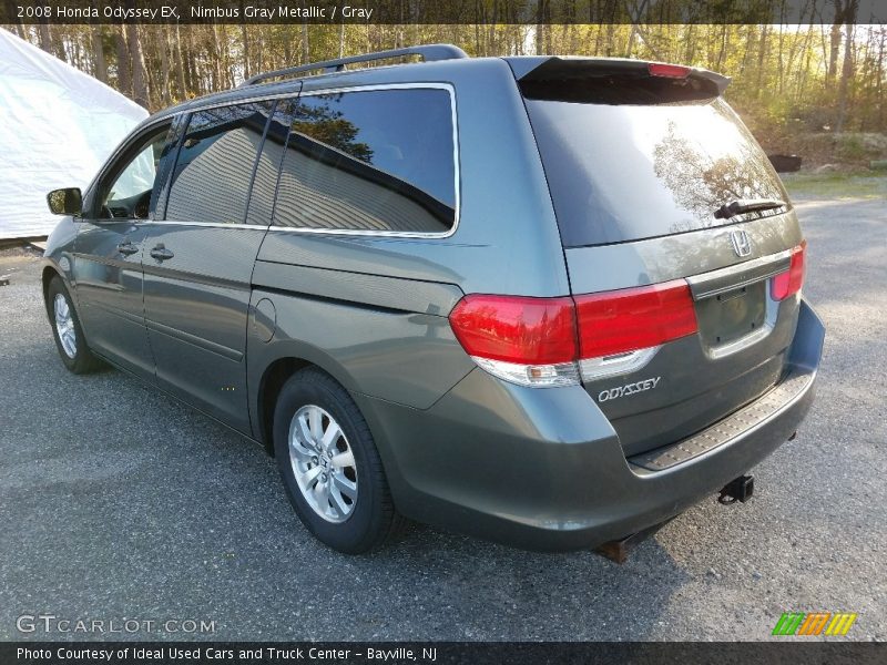 Nimbus Gray Metallic / Gray 2008 Honda Odyssey EX