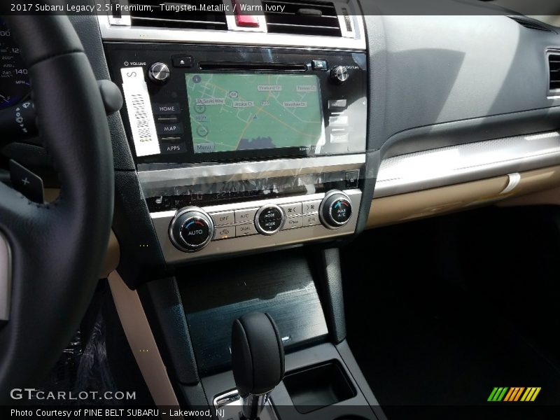 Tungsten Metallic / Warm Ivory 2017 Subaru Legacy 2.5i Premium