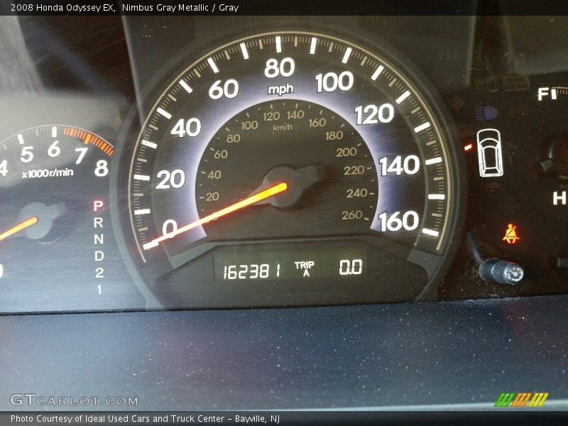 Nimbus Gray Metallic / Gray 2008 Honda Odyssey EX