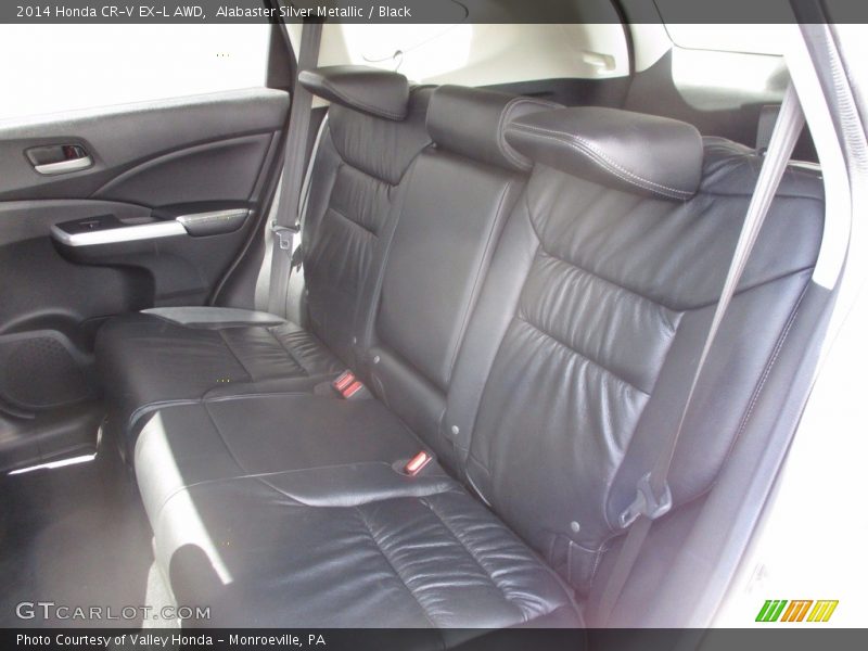 Alabaster Silver Metallic / Black 2014 Honda CR-V EX-L AWD