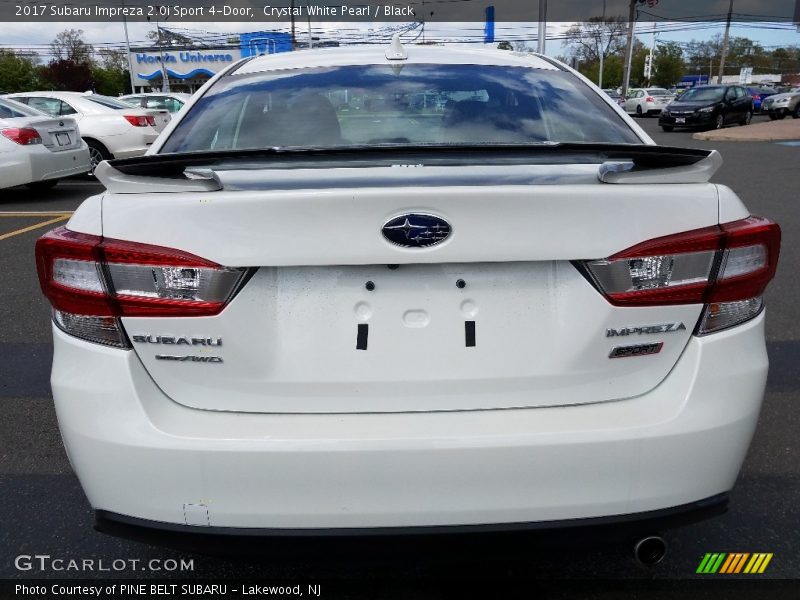 Crystal White Pearl / Black 2017 Subaru Impreza 2.0i Sport 4-Door
