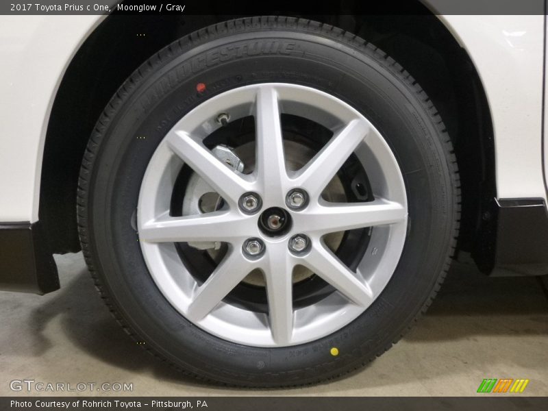  2017 Prius c One Wheel