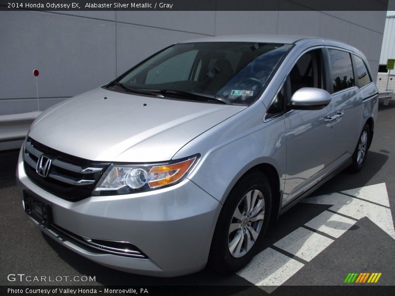 Alabaster Silver Metallic / Gray 2014 Honda Odyssey EX