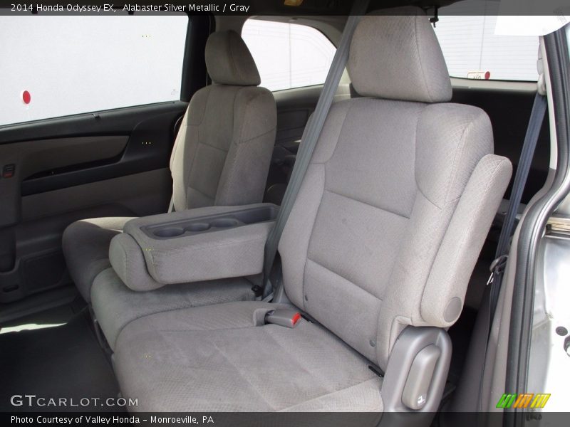 Alabaster Silver Metallic / Gray 2014 Honda Odyssey EX