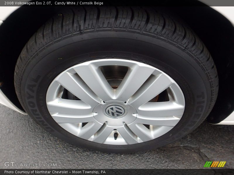 Candy White / Cornsilk Beige 2008 Volkswagen Eos 2.0T