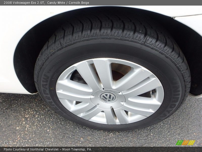 Candy White / Cornsilk Beige 2008 Volkswagen Eos 2.0T