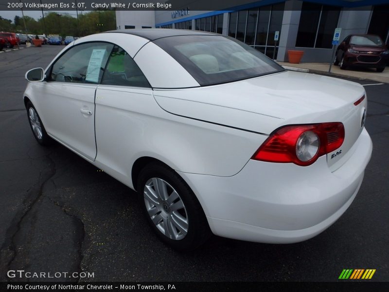 Candy White / Cornsilk Beige 2008 Volkswagen Eos 2.0T