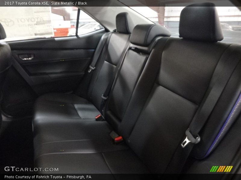 Slate Metallic / Black 2017 Toyota Corolla XSE