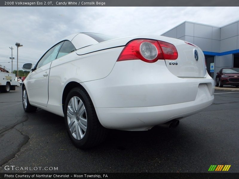 Candy White / Cornsilk Beige 2008 Volkswagen Eos 2.0T