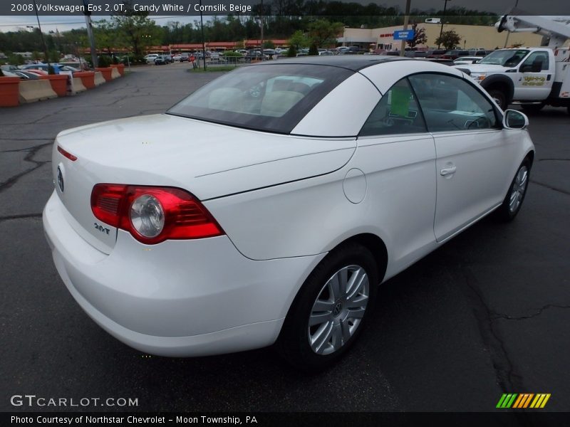 Candy White / Cornsilk Beige 2008 Volkswagen Eos 2.0T
