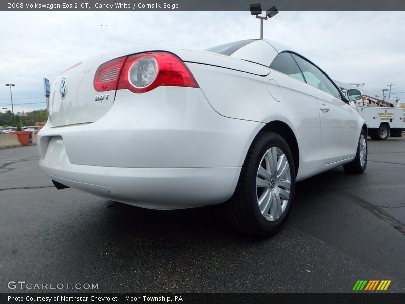 Candy White / Cornsilk Beige 2008 Volkswagen Eos 2.0T