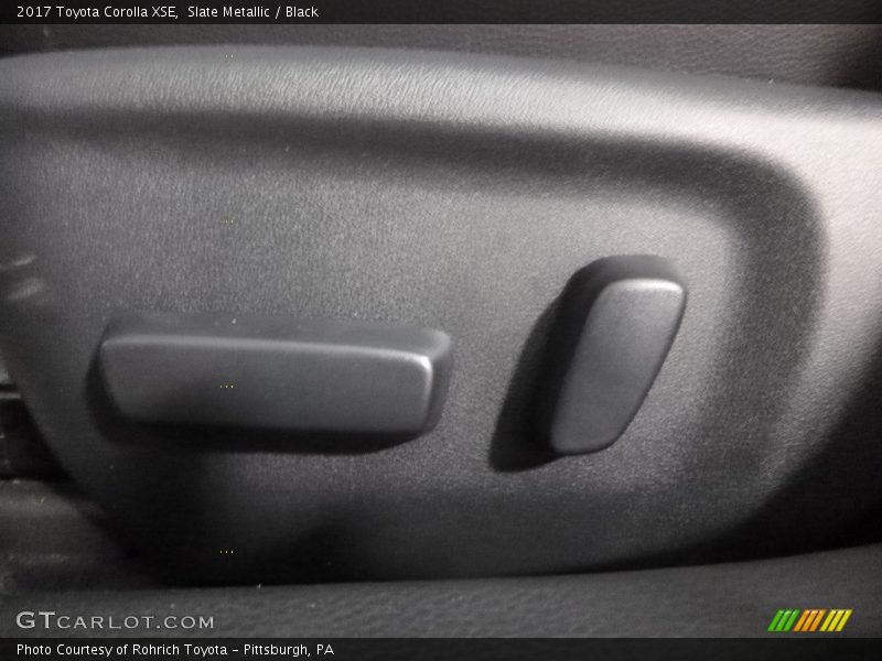Slate Metallic / Black 2017 Toyota Corolla XSE
