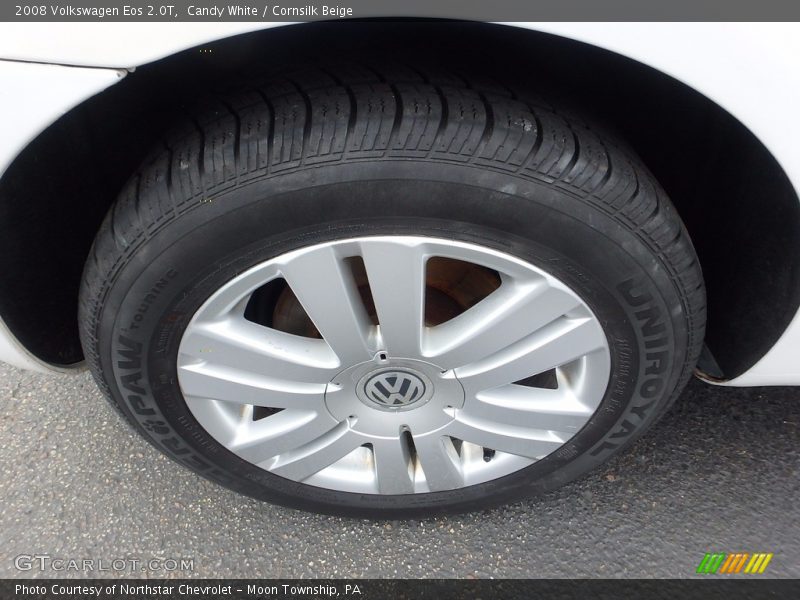 Candy White / Cornsilk Beige 2008 Volkswagen Eos 2.0T