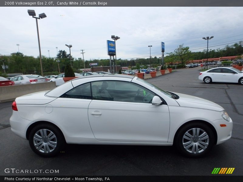 Candy White / Cornsilk Beige 2008 Volkswagen Eos 2.0T