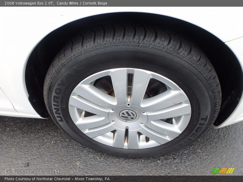 Candy White / Cornsilk Beige 2008 Volkswagen Eos 2.0T