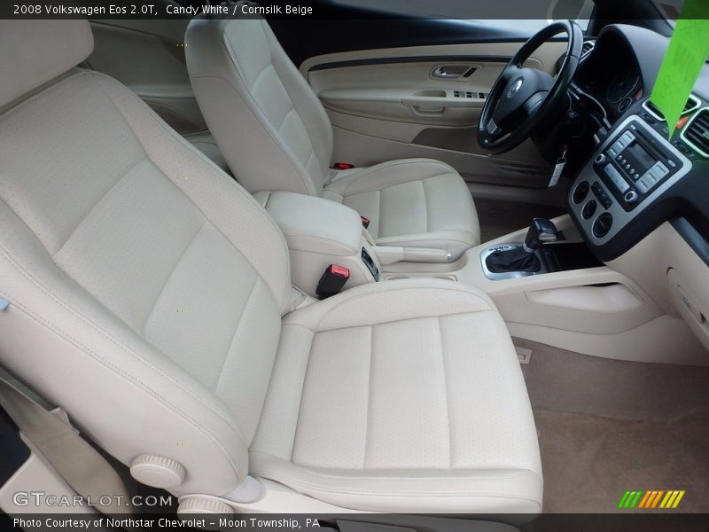 Candy White / Cornsilk Beige 2008 Volkswagen Eos 2.0T