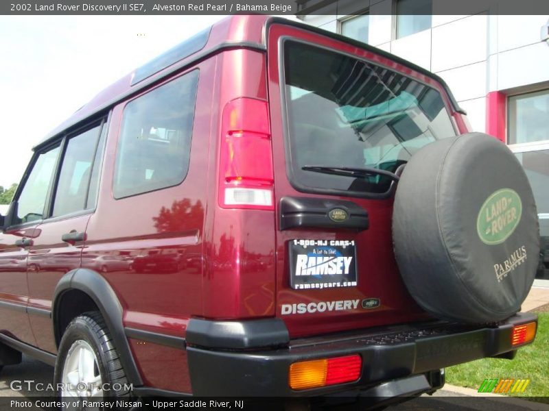Alveston Red Pearl / Bahama Beige 2002 Land Rover Discovery II SE7