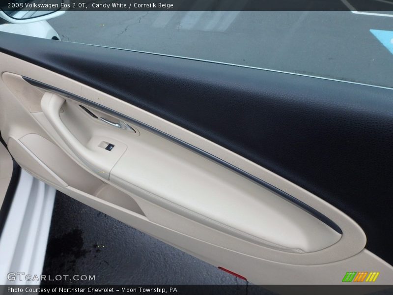 Candy White / Cornsilk Beige 2008 Volkswagen Eos 2.0T