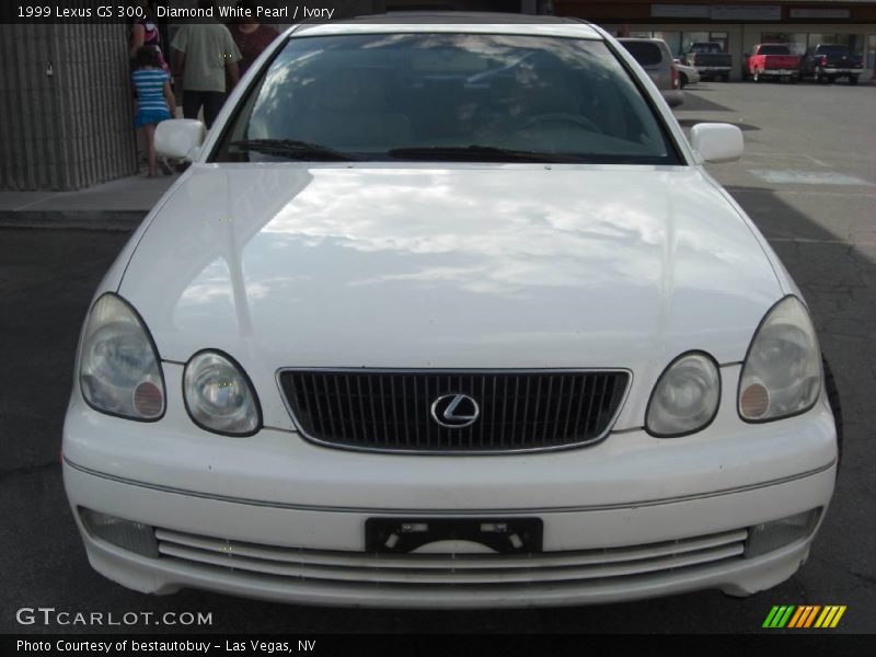 Diamond White Pearl / Ivory 1999 Lexus GS 300