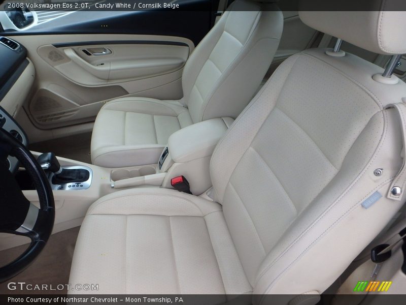 Candy White / Cornsilk Beige 2008 Volkswagen Eos 2.0T