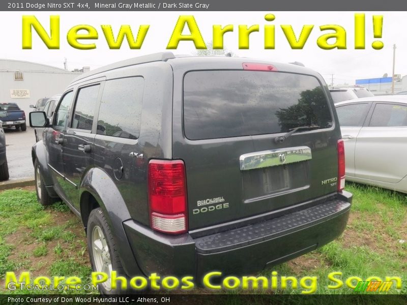 Mineral Gray Metallic / Dark Slate Gray 2011 Dodge Nitro SXT 4x4