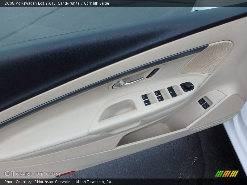 Candy White / Cornsilk Beige 2008 Volkswagen Eos 2.0T