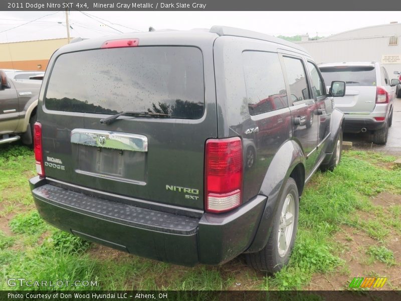 Mineral Gray Metallic / Dark Slate Gray 2011 Dodge Nitro SXT 4x4