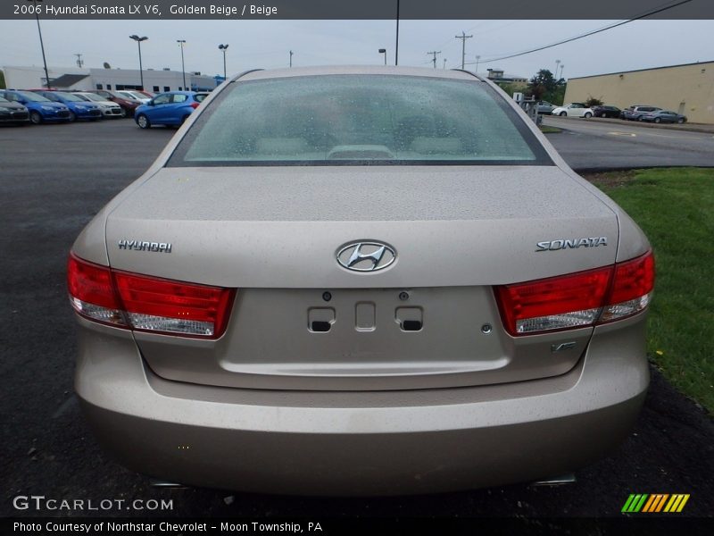 Golden Beige / Beige 2006 Hyundai Sonata LX V6