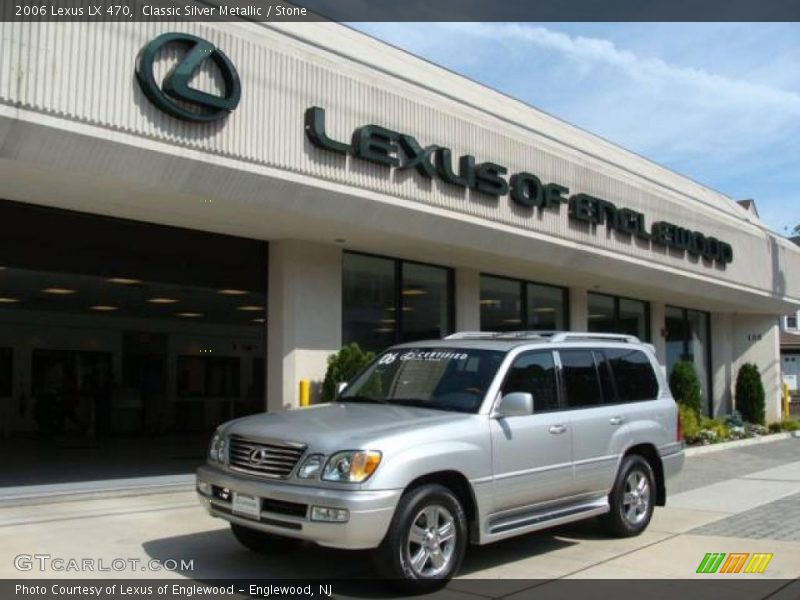 Classic Silver Metallic / Stone 2006 Lexus LX 470