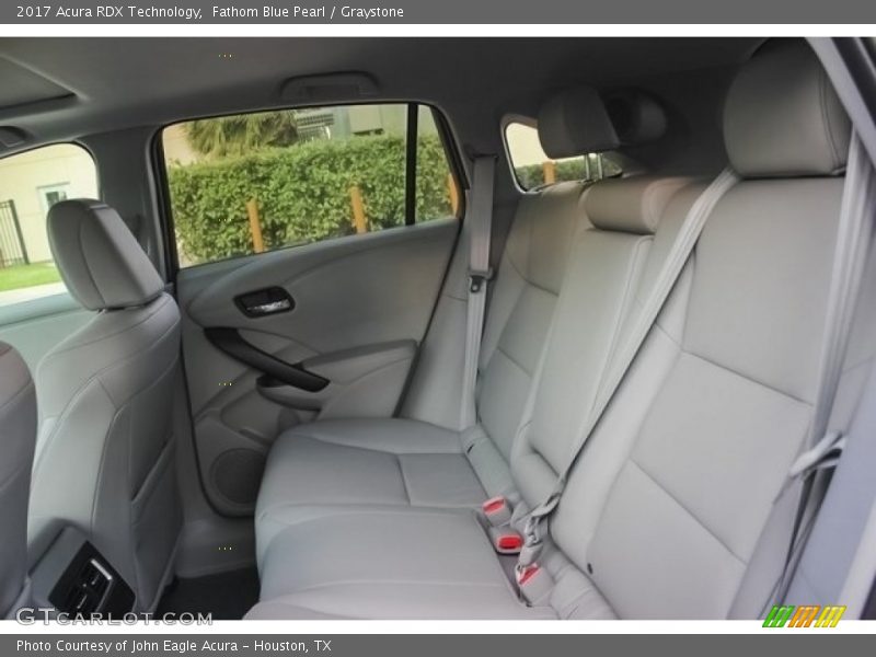 Fathom Blue Pearl / Graystone 2017 Acura RDX Technology