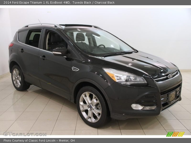 Tuxedo Black / Charcoal Black 2014 Ford Escape Titanium 1.6L EcoBoost 4WD