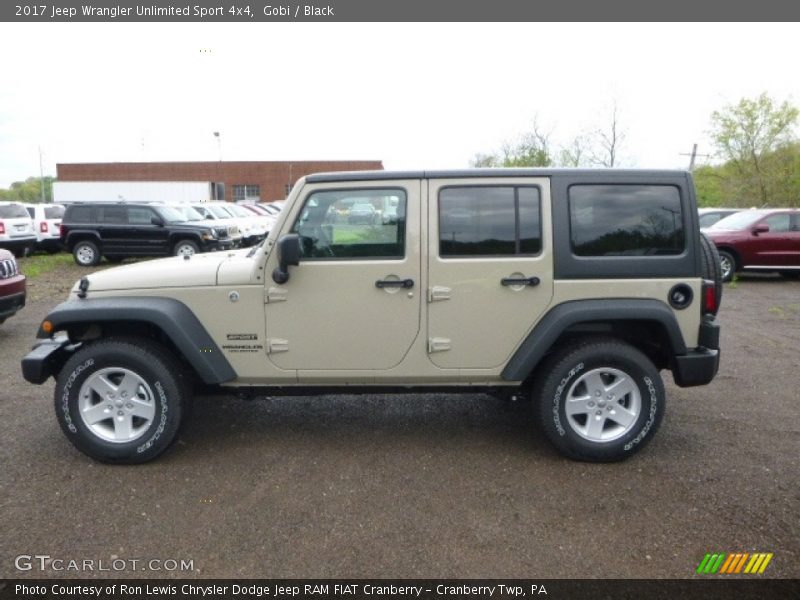Gobi / Black 2017 Jeep Wrangler Unlimited Sport 4x4