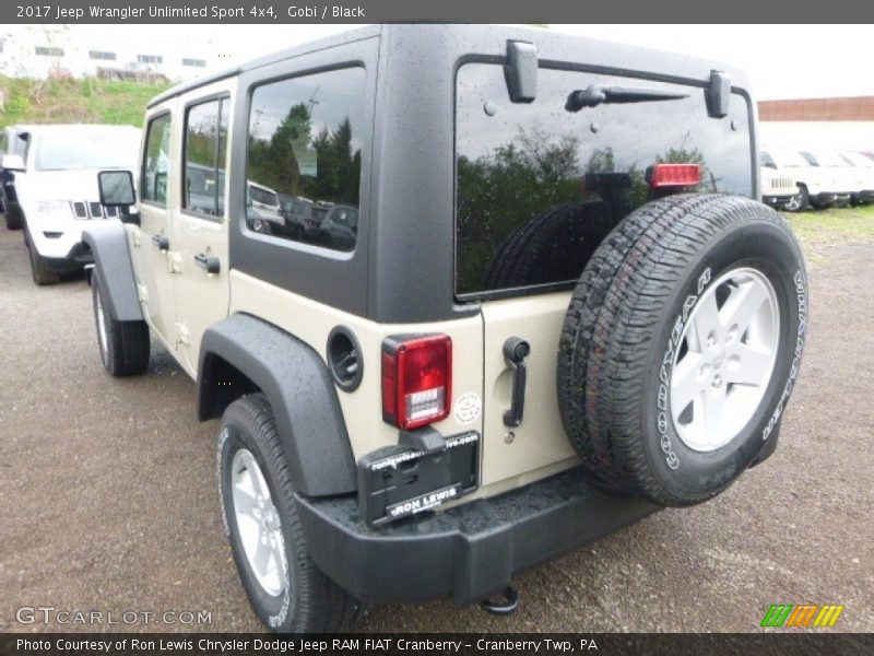 Gobi / Black 2017 Jeep Wrangler Unlimited Sport 4x4