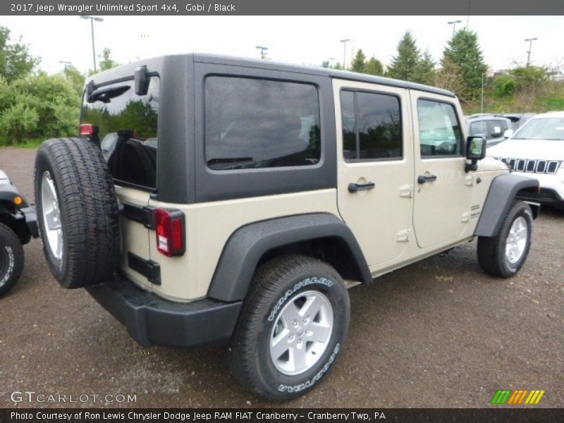 Gobi / Black 2017 Jeep Wrangler Unlimited Sport 4x4